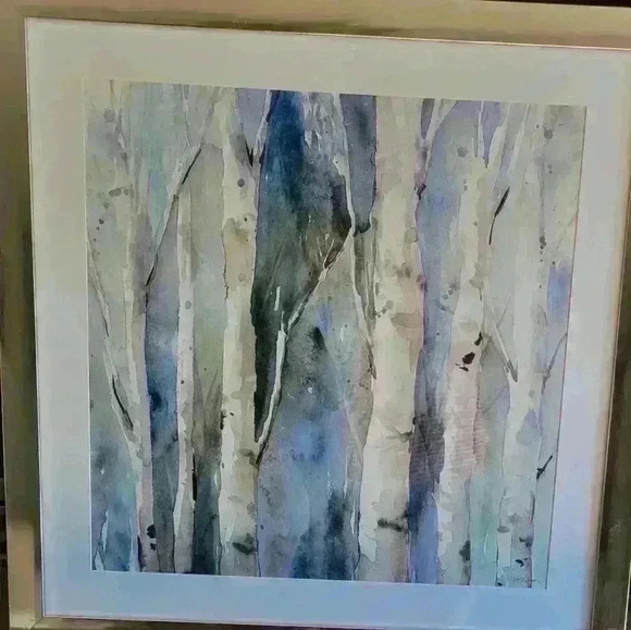 River Birch Framed Print - 26 x 26 - Picture 7 of 7